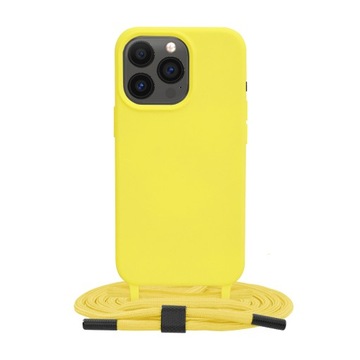 Techsuit — подвесной чехол для iPhone 13 Pro — желтый