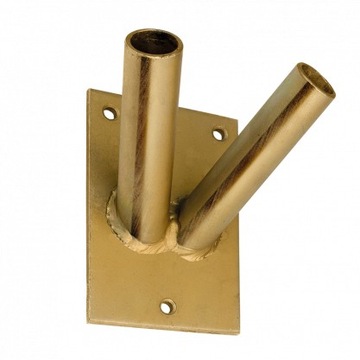 Uchwyt Podwójny Na Flagę Ocynk 70x110x24x3mm