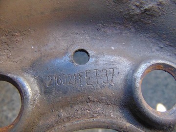 DISK OCELOVÝ MERCEDES-BENZ OE W203 7.0" X 16" 5X112 ET 37