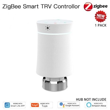 TUYA WIFI ZigBee 3.0 GŁOWICA TERMOSTATYCZNA