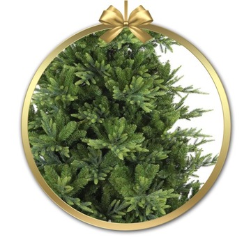 CHOINKA SZTUCZNA PREMIUM ŚWIERK PE DZIKUSEK 250 cm