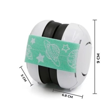 Детские наушники шумоподавление защита сна регулировка тепла комфорт