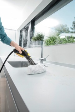 ПАРОМОЕЧНАЯ МАШИНА ШВАБРА KARCHER SC 3 EASYFIX БОГАТЫЙ НАБОР АКСЕССУАРОВ