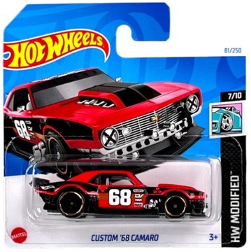 Hot Wheels Custom '68 Camaro HW Modified 7/10 1:64