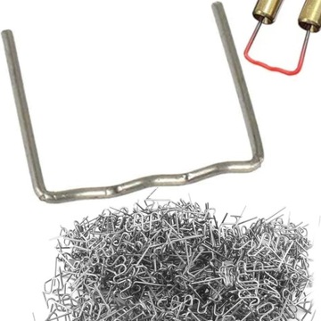 ZSZYWKI DO ZGRZEWARKI PLASTIKU NAROŻNE ZESTAW ZSZYWEK NA RÓG RS46 0,6mm100x