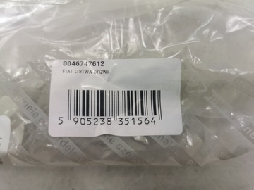 LIŠTA DVEŘE LEVÝ PŘEDNÍ LANCIA LYBRA 1999-2005 NOVÁ ORIGINÁLNÍ 46747612