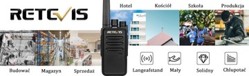 Retevis RT668 Рация с гарнитурой
