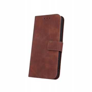 Etui z klapką do Xiaomi Redmi 9 Brązowy