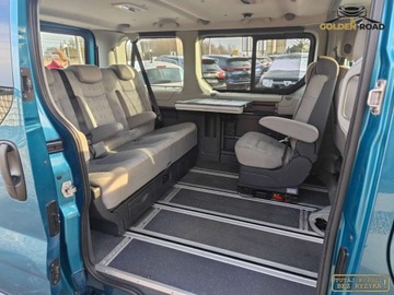 Renault Trafic II Kabina 2.0 dCi 115KM 2009 Renault Trafic 2,0 dci 115KM 6 osobowy lozko stolik klima wspomaganie zare, zdjęcie 10