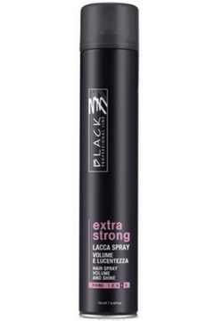 BLACK Lakier do włosów EXTRA STRONG 500ml