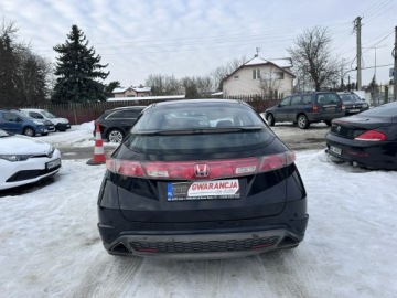 Honda Civic VIII Hatchback 3d 1.8 i-VTEC 140KM 2008 Honda Civic 1.8 benzyna 140 KM/Manula, zdjęcie 7