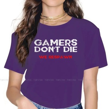 Gamers Don't Die O Collar TShirt Red Dead Redemption T-Shirt Koszulka