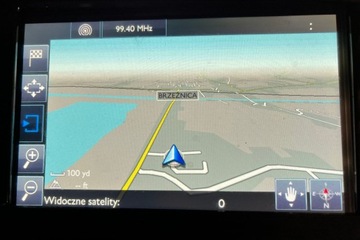 Панель дисплея радионавигации Peugeot 208 2012-
