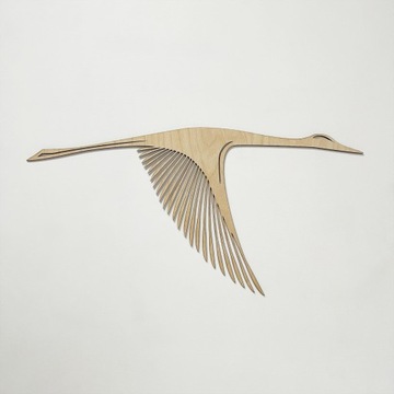 Большое деревянное украшение для гостиной BIRDS