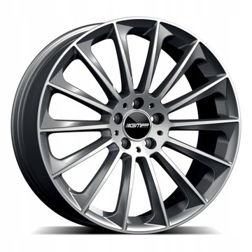 GMP STELLAR 7.5X17 5X110 ET33/65.1 SZARY/POLER