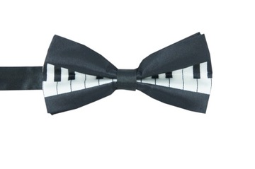 Mucha męska do koszuli garnituru MUZYCZNA PIANINO