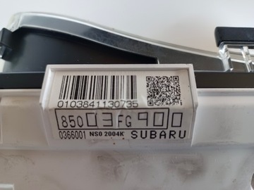 85003FG90 PŘÍSTROJOVÁ DESKA SUBARU IMPREZA GH EVROPA AUROPEJSKI 2.0D