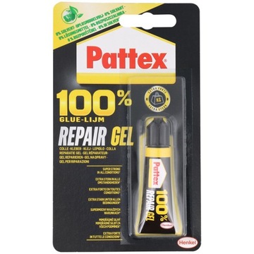 100% KLEJ NAPRAWCZY UNIWERSALNY SZYBKI PATTEX w ŻELU BARDZO MOCNY 8G
