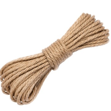 Lina jutowa naturalna 25m 10mm