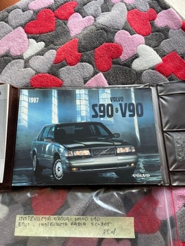 Volvo 960 S90 V90 1995-1998 komplet książek serw instrukcja obsługi SC-805