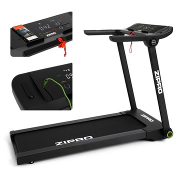 iConsole Kinomap Electric Home Treadmill Foldable Under Bed 22cm - Zipro