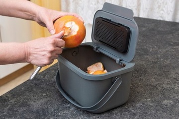 Продовольственные контейнеры установили 10L x2 + mini bini отходы корзины 4,5 л.