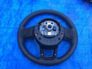 JEEP WRANGLER JL 21 22 23 VOLANT KŮŽE MOC PĚKNÝ MODRÁ NIT 6