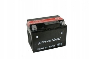 AKUMULATOR CBTX4L-BS Powerbat YTX4L-BS ETX4L-BS