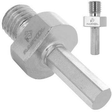 ADAPTER NA GWINT M14 DO OTWORNIC DIAMENTOWYCH TRZPIEŃ ŚRUBA DO WIERTARKI