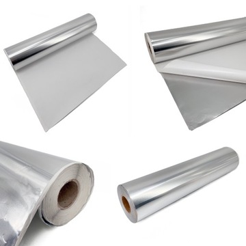 GRUBA SAMOPRZYLEPNA FOLIA ALUMINIOWA - 0,5x1m