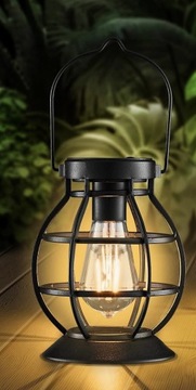 WODOODPORNA LAMPA SOLARNA OGRODOWA LAMPA OŚWIETLENIE OGRODOWE LATARNIA