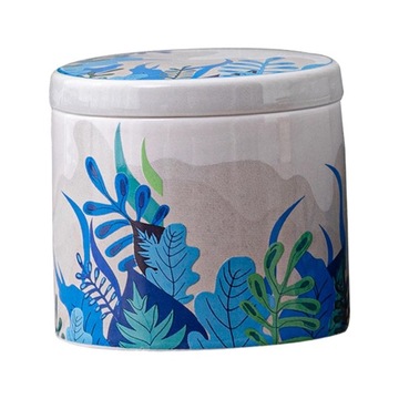 Ceramiczny pojemnik do przechowywania herbaty cera