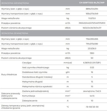 КОНДИЦИОНЕР COOPER&HUNTER DAYTONA II 2,7 КВТ