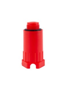 Пробка с прокладкой для испытаний на герметичность 1/2″ красная 100 шт.