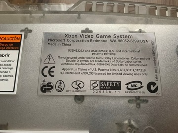 MICROSOFT XBOX CRYSTAL + ПЕЧАТЬ BDB xbox!