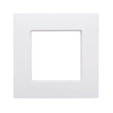 Ramka pojedyncza gniazdka ROSA BIAŁA R-1Q Polmark