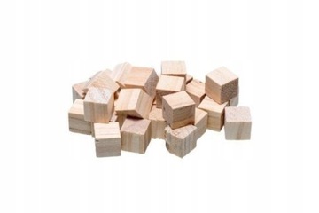 KOSTKI DREWNIANE NATURALNE 1,5CM 21SZT, BREWIS