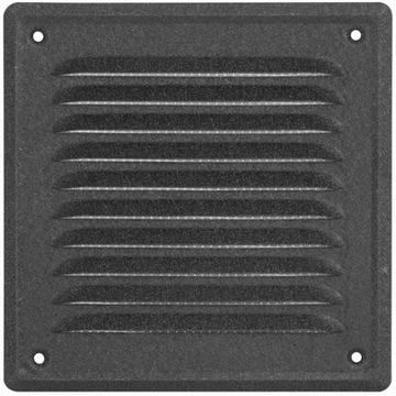 KRATKA OSŁONA METALOWA Z SIATKĄ 14x14 GRAFIT MAT