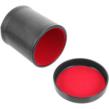 Тихая чашка для кубиков Тихая кожаная шейкер