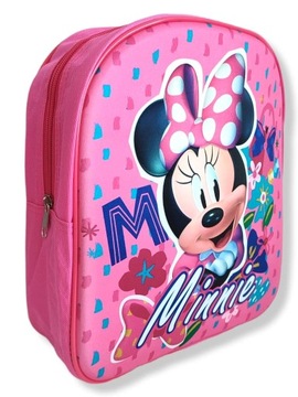Plecak przedszkolny 3D Myszka Minnie wypukły