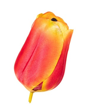 Tulipan wyrobowy główka pomarańczowa sztuczna do kompozycji
