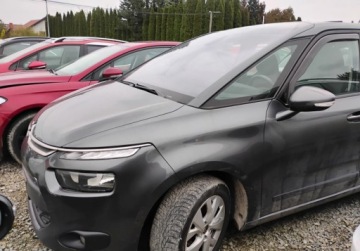 Citroen C4 Picasso II 2014 Citroen C4 Picasso 2014r, 1.6HDI. Lekko uszkodzony lewy tyl. Jezdzi 1.6, zdjęcie 1