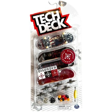 Tech Deck 4-pak deskorolek FINGERBOARD DISORDER