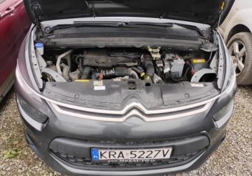 Citroen C4 Picasso II 2014 Citroen C4 Picasso 2014r, 1.6HDI. Lekko uszkodzony lewy tyl. Jezdzi 1.6, zdjęcie 5