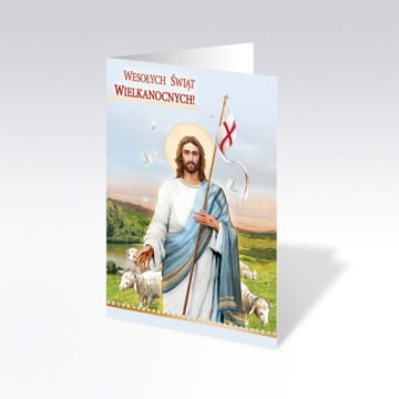 KARNET KARTKA ŚWIĄTECZNA WIELKANOC + KOPERTA 1 szt