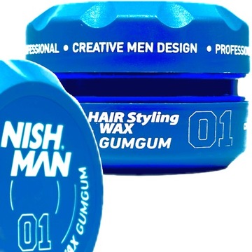 Pomada NISHMAN 01 STYLING WAX GUMGUM 150ml