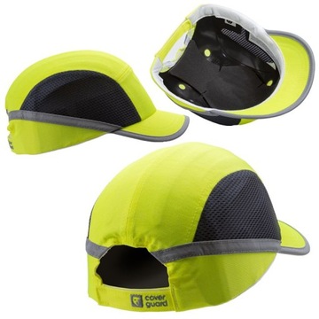 Lekki Kask Hełm ABS Czapka z Daszkiem COVERGUARD