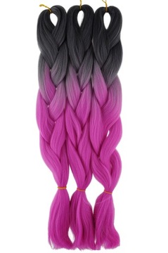 СИНТЕТИЧЕСКИЕ ВОЛОСЫ ЦВЕТНЫЕ КОСЫ DREAD 2K.043