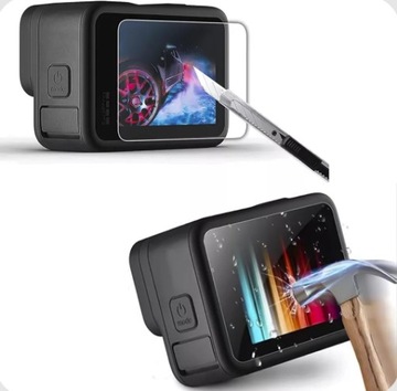 Чехол защитный чехол для камеры GoPro Hero 12 11 10 9 + стекло