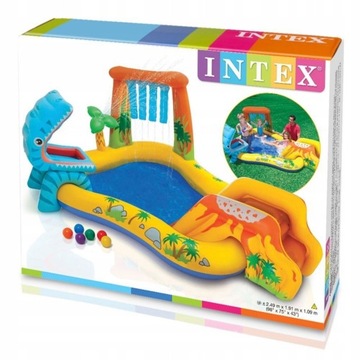 Водная площадка Горка-фонтан для бассейна Intex